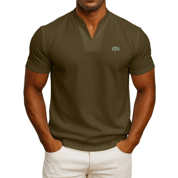T-shirts fitness homme col V et manches courtes