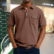 【LACOSTE】Polo décontracté en coton vintage
