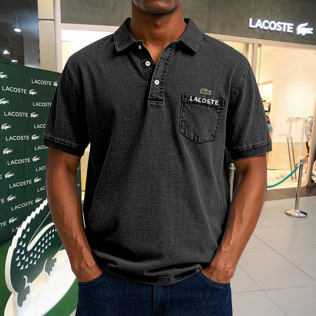 【LACOSTE】Polo décontracté en coton vintage