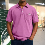 【LACOSTE】Polo décontracté en coton vintage