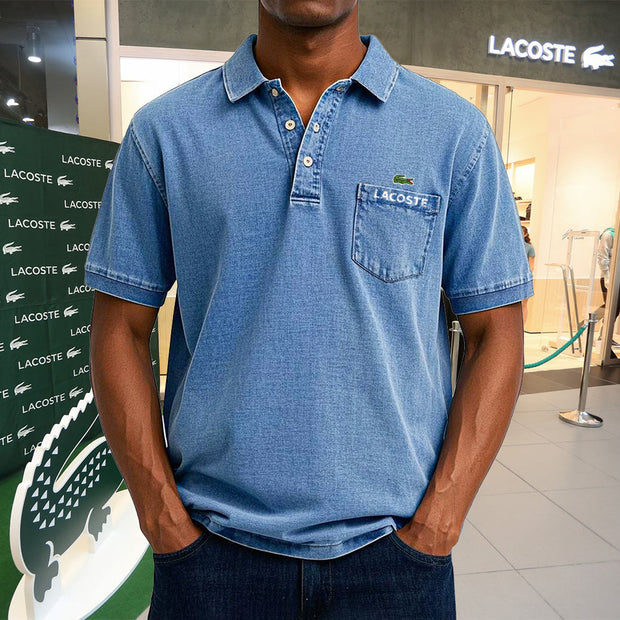 【LACOSTE】Polo décontracté en coton vintage