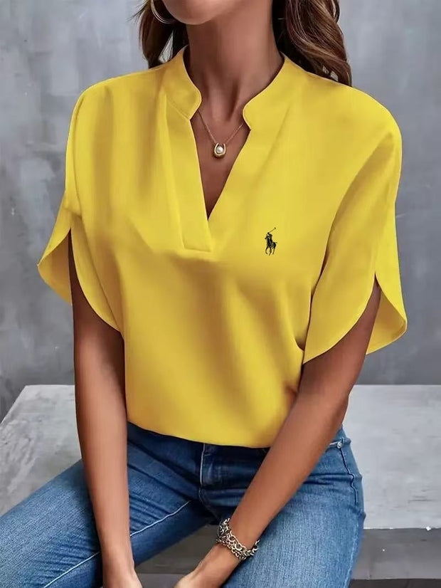 Chemise à col en V Ralph Lauren