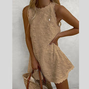 Robe ample sans manches de couleur unie Ralph Lauren