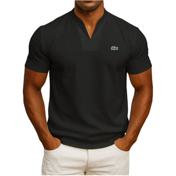 T-shirts fitness homme col V et manches courtes