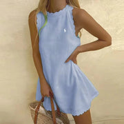 Robe ample sans manches de couleur unie Ralph Lauren