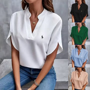 Chemise à col en V Ralph Lauren