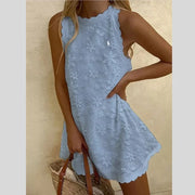 Robe ample sans manches de couleur unie Ralph Lauren