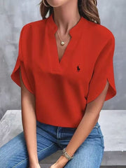 Chemise à col en V Ralph Lauren