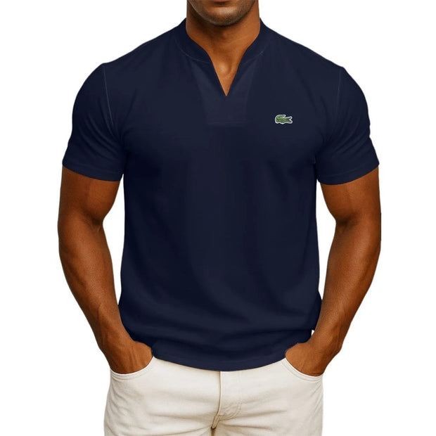 T-shirts fitness homme col V et manches courtes