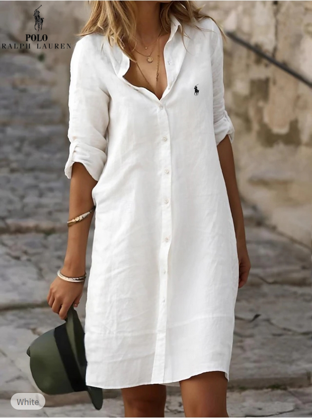 Robe chemise style avec le polo Ralph Lauren