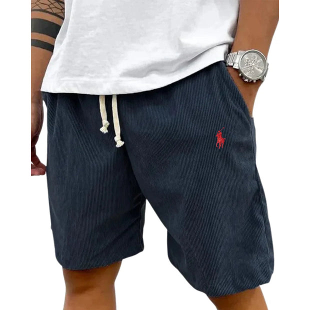SHORT HOMME EN VELOURS CÔTELÉ PREMIUM