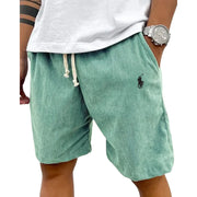 SHORT HOMME EN VELOURS CÔTELÉ PREMIUM