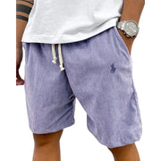 SHORT HOMME EN VELOURS CÔTELÉ PREMIUM