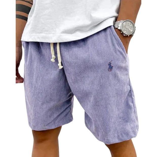 SHORT HOMME EN VELOURS CÔTELÉ PREMIUM