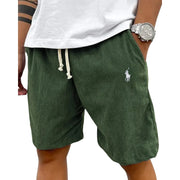 SHORT HOMME EN VELOURS CÔTELÉ PREMIUM