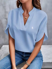 Chemise à col en V Ralph Lauren