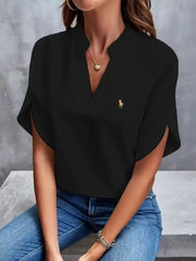 Chemise à col en V Ralph Lauren